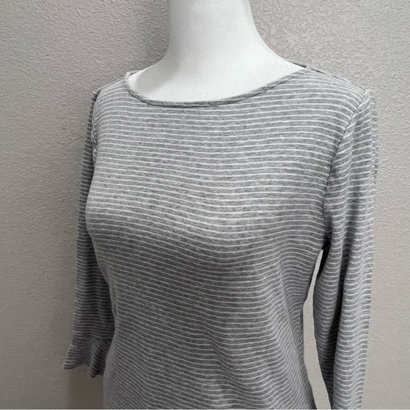 Lauren Ralph Lauren Boat Neck 3/4-Sleeve Shirt- Large - Picture 2 of 7